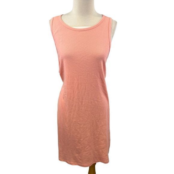 NWOT BP Sleeveless Rib Dress in Pink Pudding (3X)‎ - Picture 9 of 11